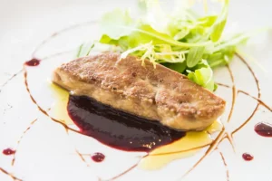 Grilled foie gras