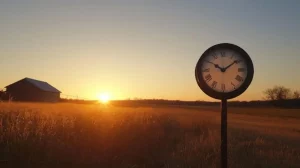 montre avance heure ete soleil couchant france