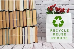 livres recyclage boite don ecologie