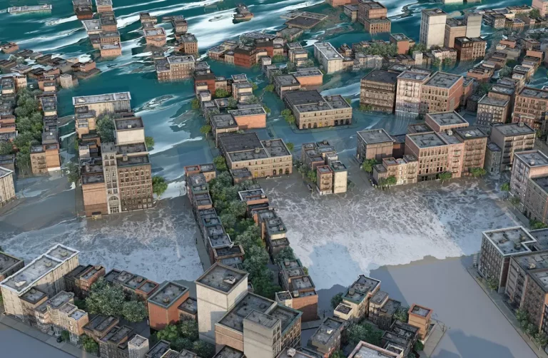 Anticiper les villes menacées par la montée des eaux en France