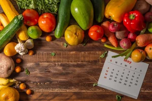 fruits légumes calendrier