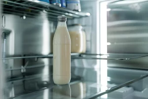 lait bouteille frigo