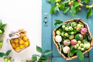 spring fruits selection