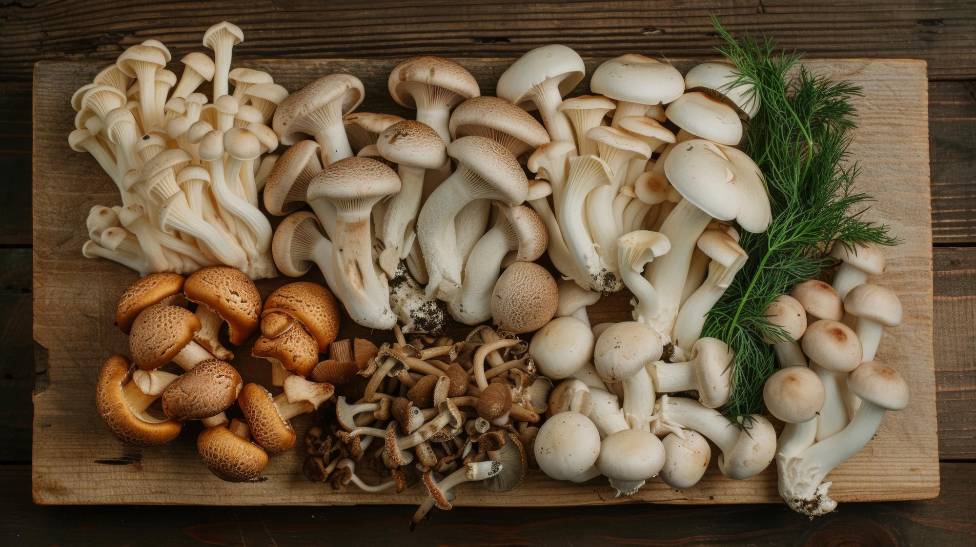 Mousseron d’automne et autres champignons comestibles