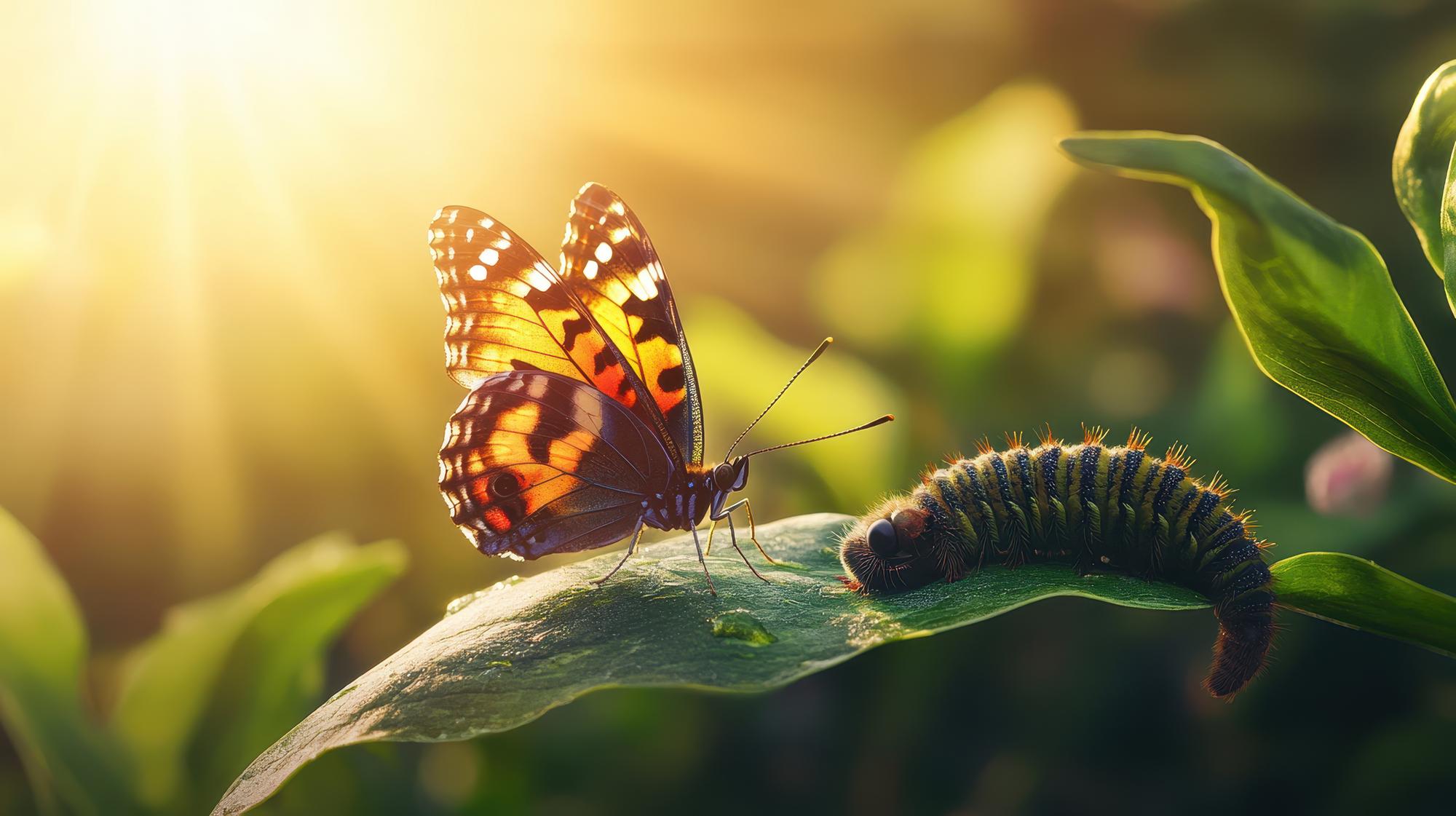 Quelle chenille devient quel papillon ?